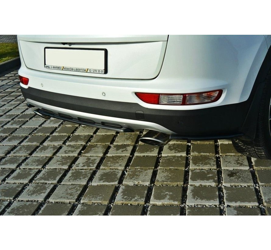 Maxton Design CENTRAL REAR DIFFUSER KIA SPORTAGE mk4 GT-Line