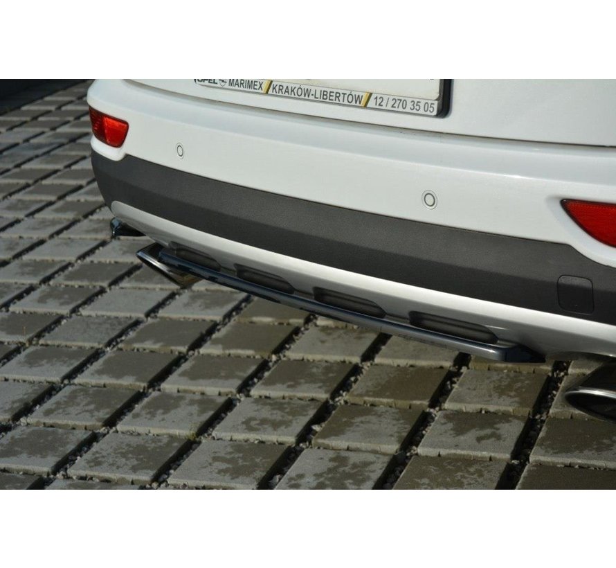 Maxton Design CENTRAL REAR DIFFUSER KIA SPORTAGE mk4 GT-Line