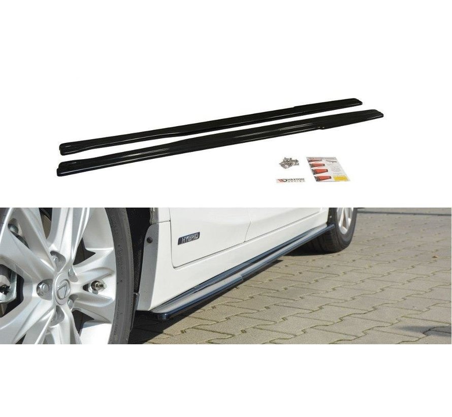 Maxton Design SIDE SKIRTS DIFFUSERS Lexus CT Mk1 Facelift