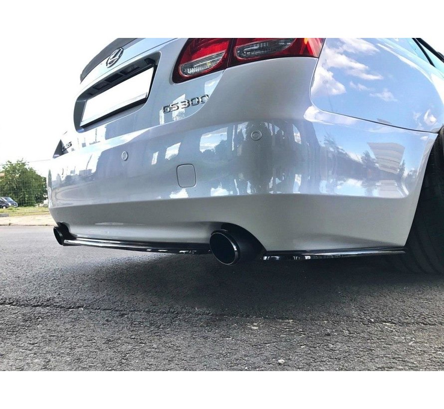 Maxton Design CENTRAL REAR DIFFUSER Lexus GS 300 Mk3 Facelift (without vertical bars)
