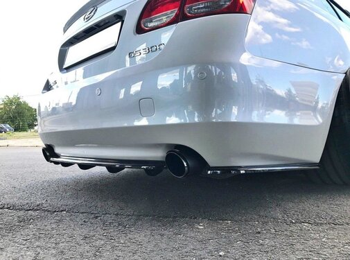 Maxton Design Maxton Design CENTRAL REAR DIFFUSER Lexus GS 300 Mk3 Facelift (with vertical bars)