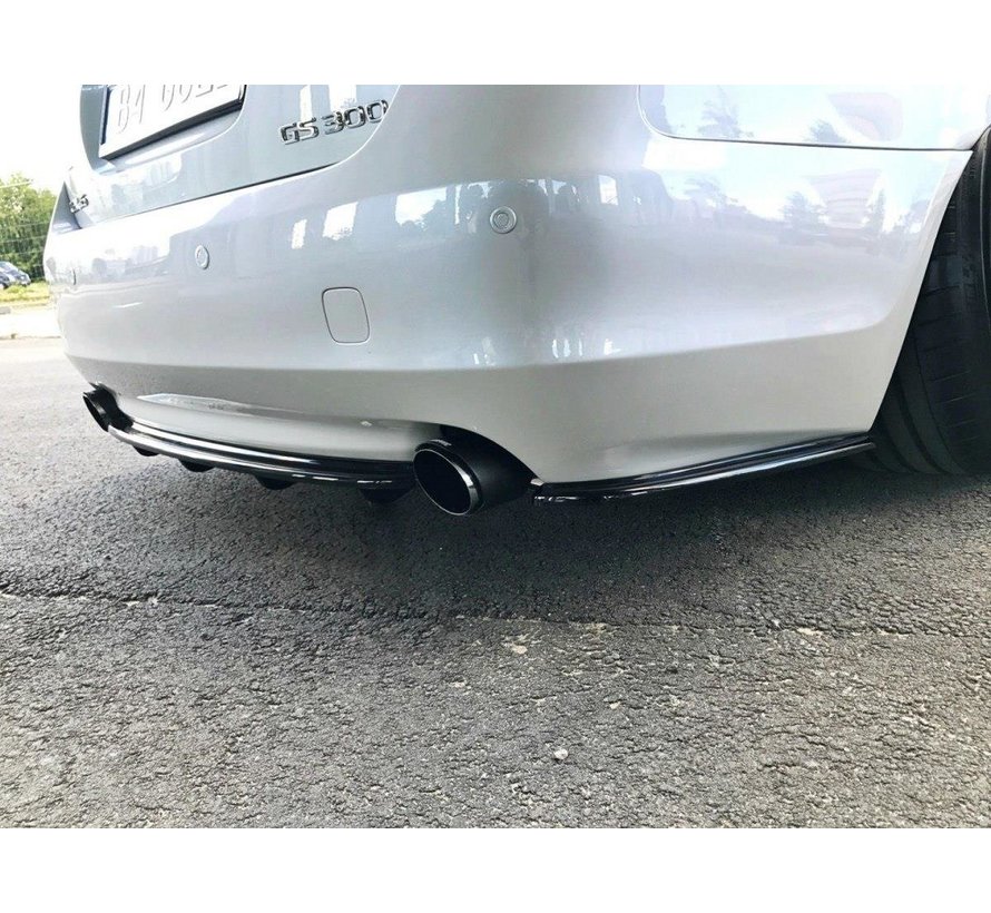 Maxton Design CENTRAL REAR DIFFUSER Lexus GS 300 Mk3 Facelift (with vertical bars)