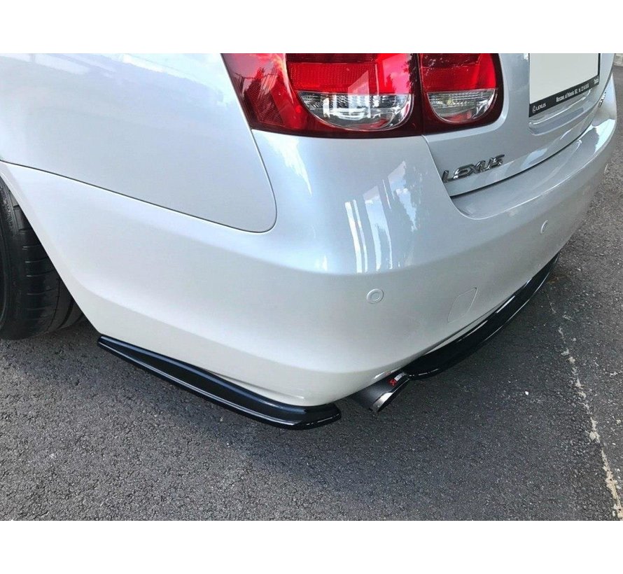 Maxton Design REAR SIDE SPLITTERS Lexus GS 300 Mk3 Facelift