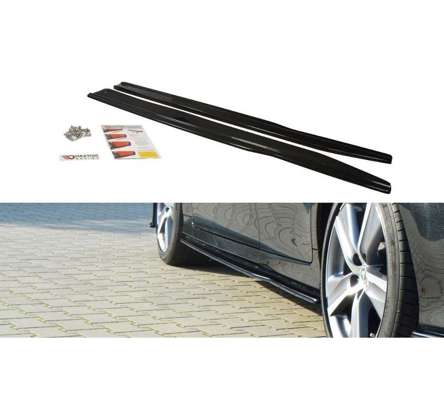 Maxton Design SIDE SKIRTS DIFFUSERS Lexus GS Mk4 Facelift