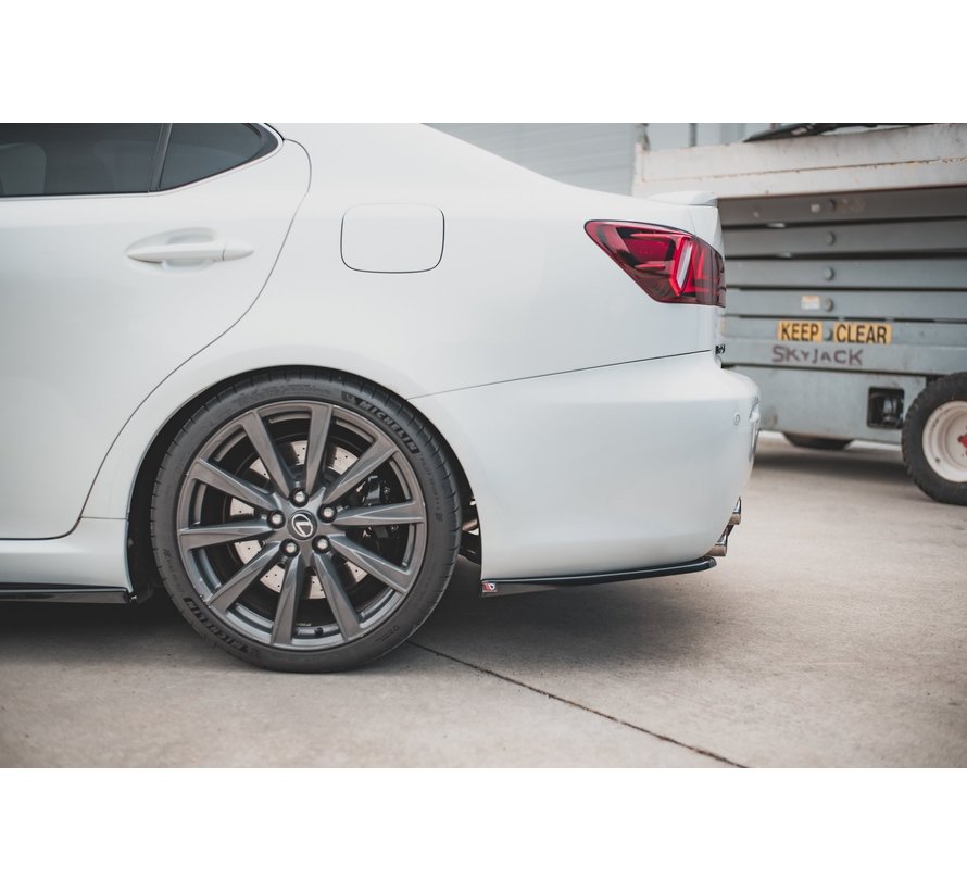 Maxton Design REAR SIDE SPLITTERS Lexus IS F Mk2