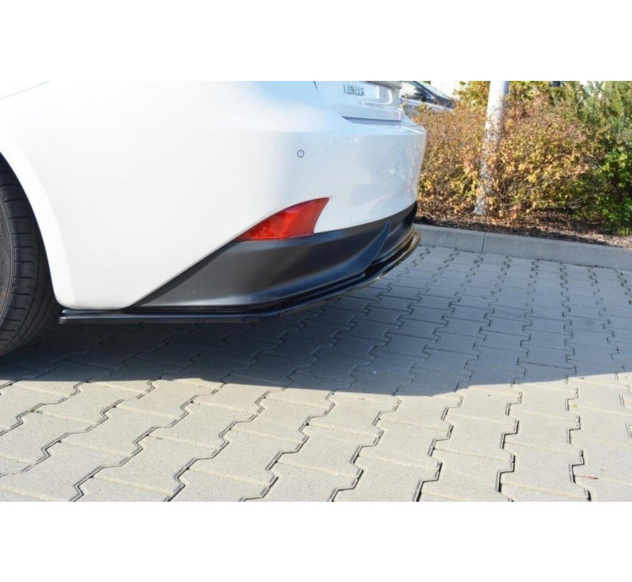 Maxton Design CENTRAL REAR DIFFUSER Lexus IS Mk3 H (without vertical bars)