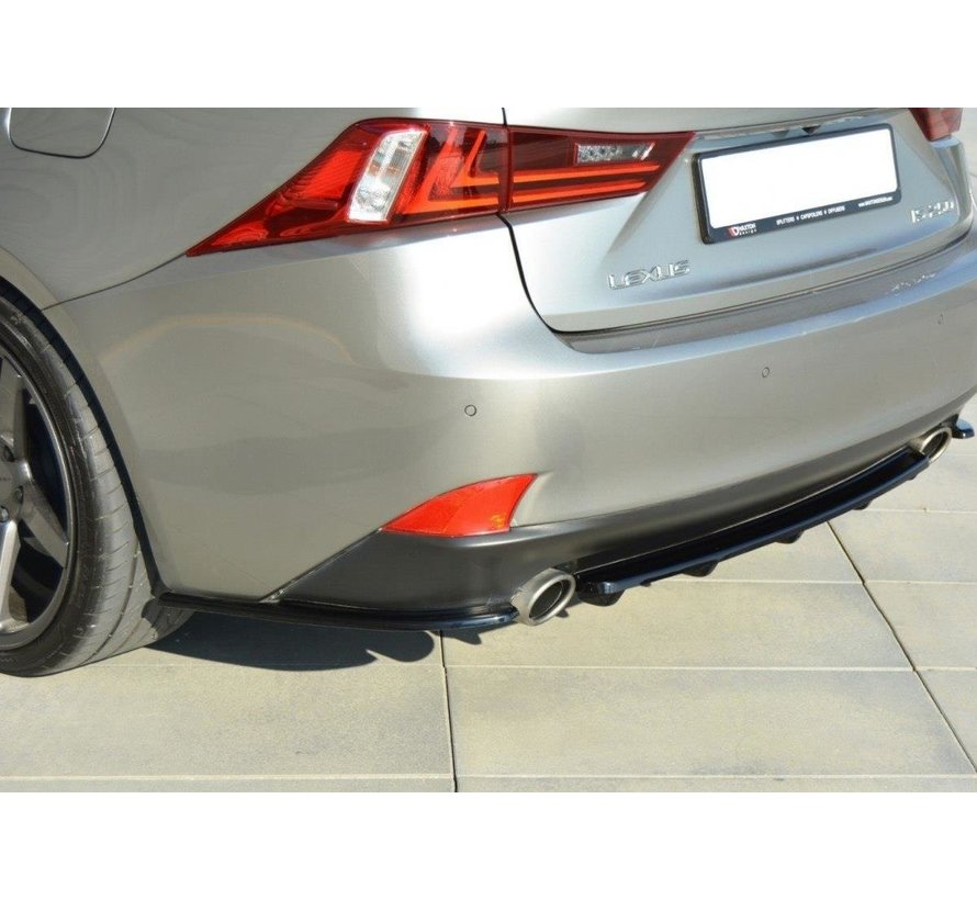 Maxton Design REAR SIDE SPLITTERS Lexus IS Mk3 T