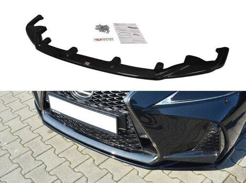 Maxton Design Maxton Design FRONT SPLITTER V.1 Lexus IS Mk3 Facelift F-Sport