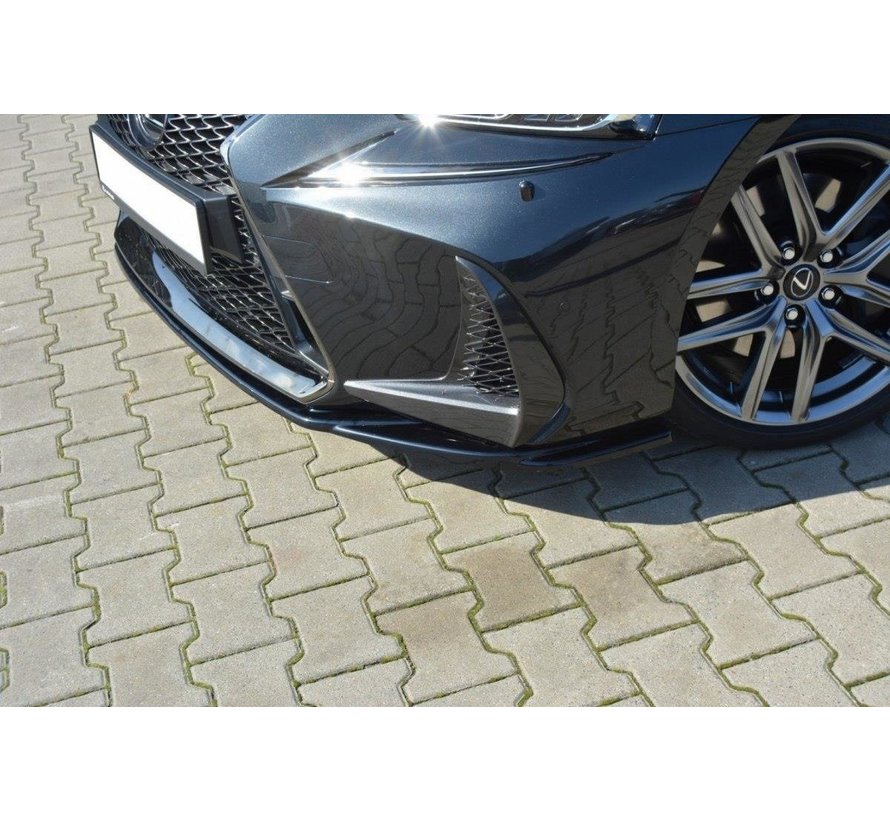 Maxton Design FRONT SPLITTER V.1 Lexus IS Mk3 Facelift F-Sport