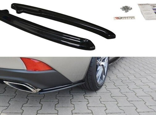 Maxton Design Maxton Design REAR SIDE SPLITTERS Lexus IS Mk3 Facelift T