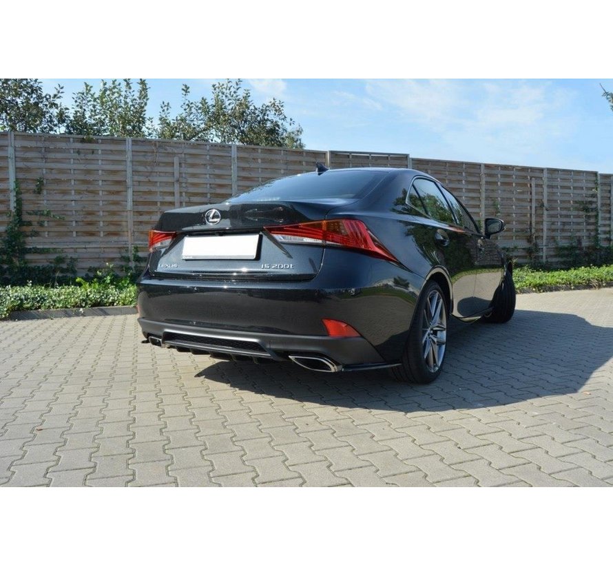 Maxton Design REAR DIFFUSER  Lexus IS Mk3 Facelift T
