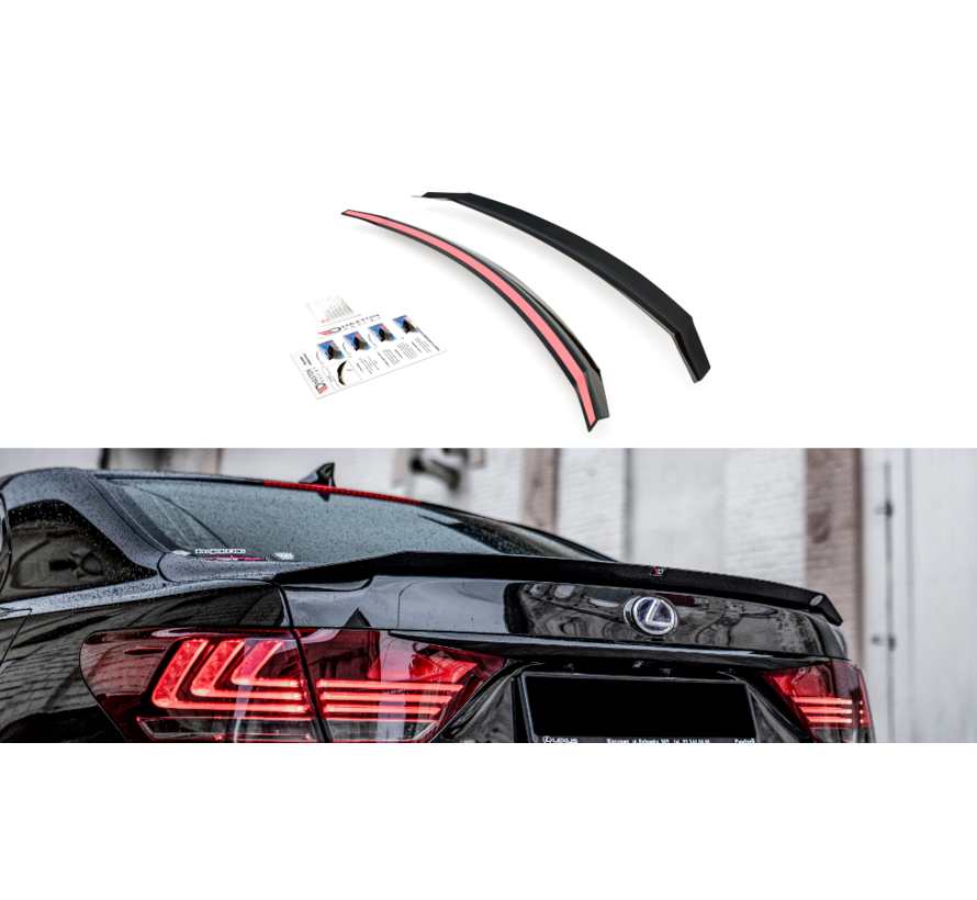 Maxton Design SPOILER CAP Lexus LS Mk4 Facelift