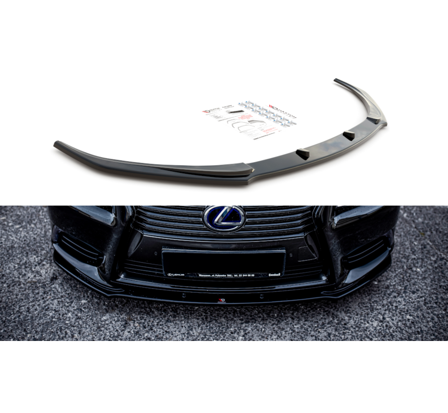 Maxton Design FRONT SPLITTER Lexus LS Mk4 Facelift