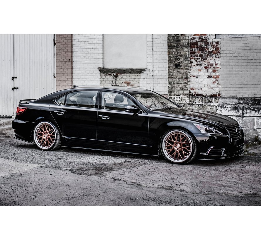 Maxton Design SIDE SKIRTS DIFFUSERS  Lexus LS Long Wheelbase Mk4 Facelift