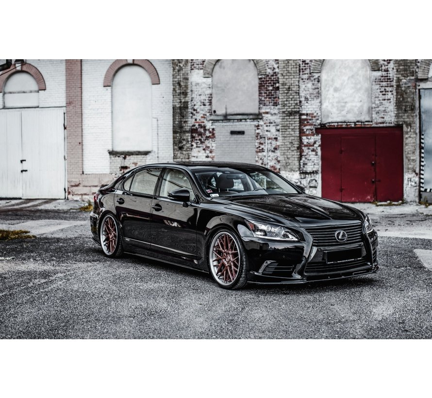 Maxton Design SIDE SKIRTS DIFFUSERS  Lexus LS Long Wheelbase Mk4 Facelift