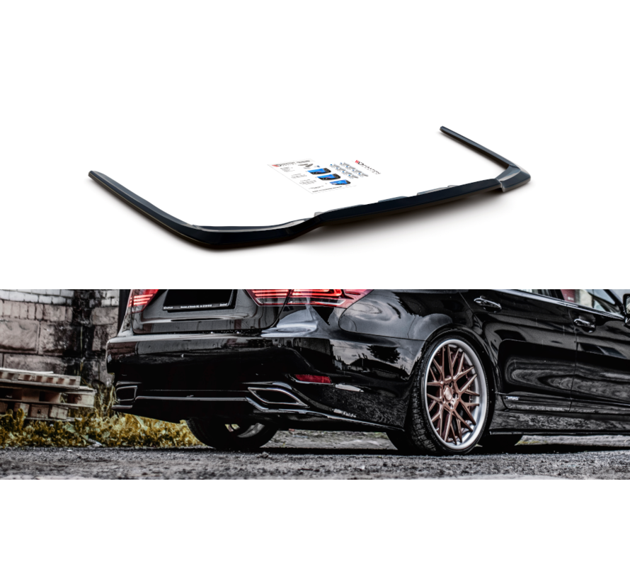 Maxton Design CENTRAL REAR DIFFUSER Lexus LS Mk4 Facelift