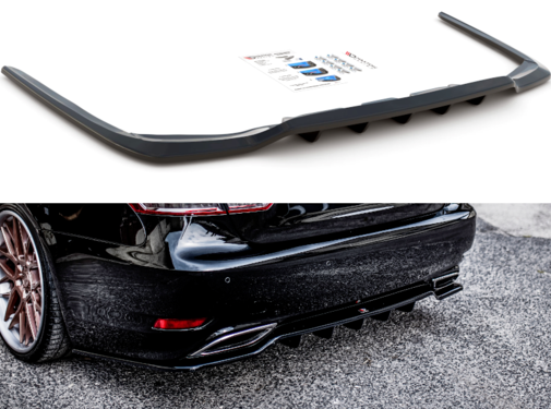 Maxton Design Maxton Design CENTRAL REAR DIFFUSER (with vertical bars) Leuxs LS Mk4 Facelift