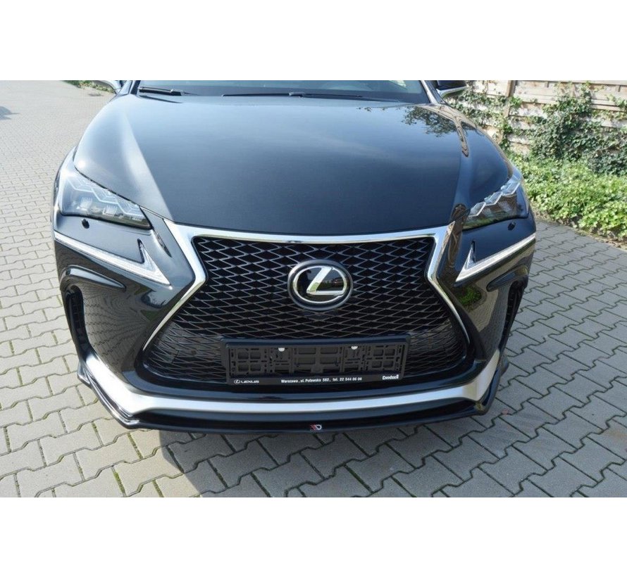 Maxton Design FRONT SPLITTER V.1 Lexus NX Mk1 F-Sport