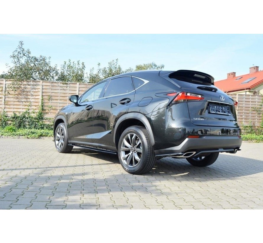 Maxton Design REAR SIDE SPLITTERS Lexus NX Mk1 T