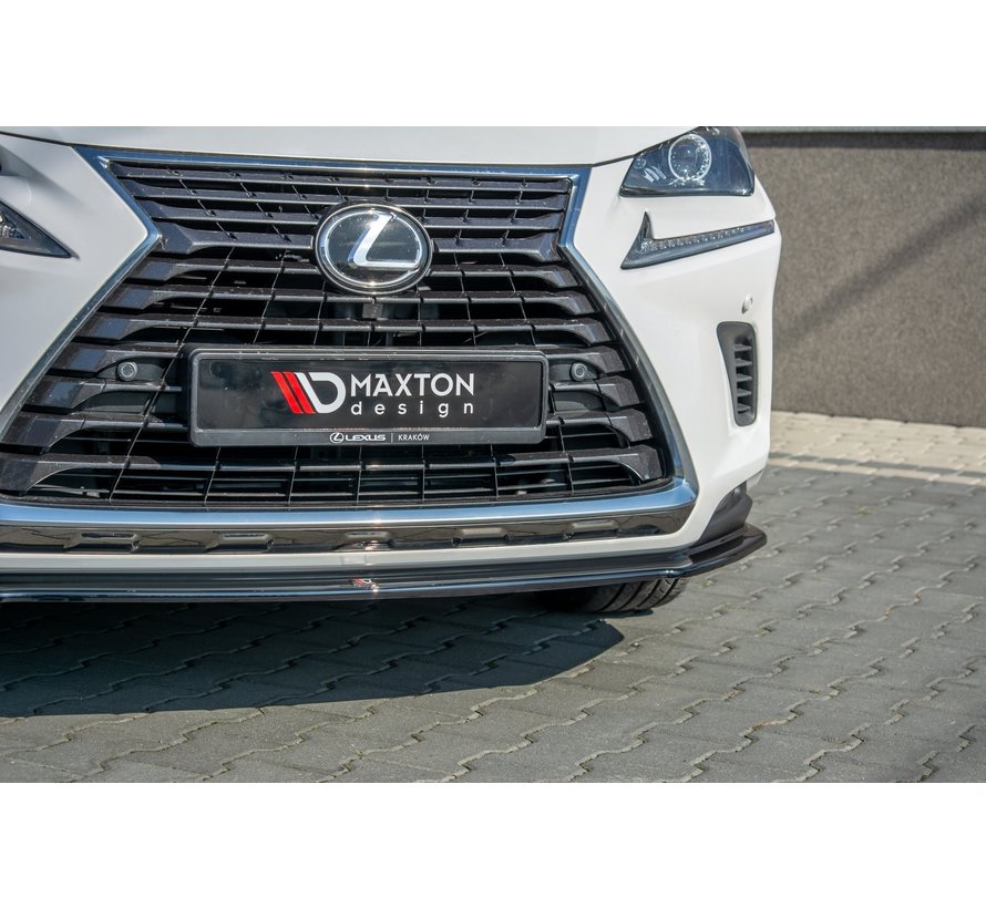 Maxton Design FRONT SPLITTER Lexus NX Facelift