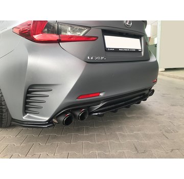 Maxton Design Maxton Design CENTRAL REAR DIFFUSER (WITH VERTICAL BARS) Lexus Rc