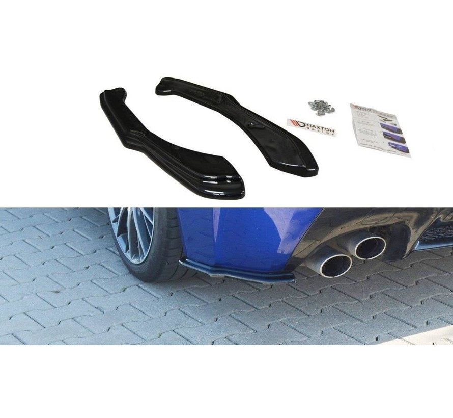 Maxton Design REAR SIDE SPLITTERS Lexus RC F