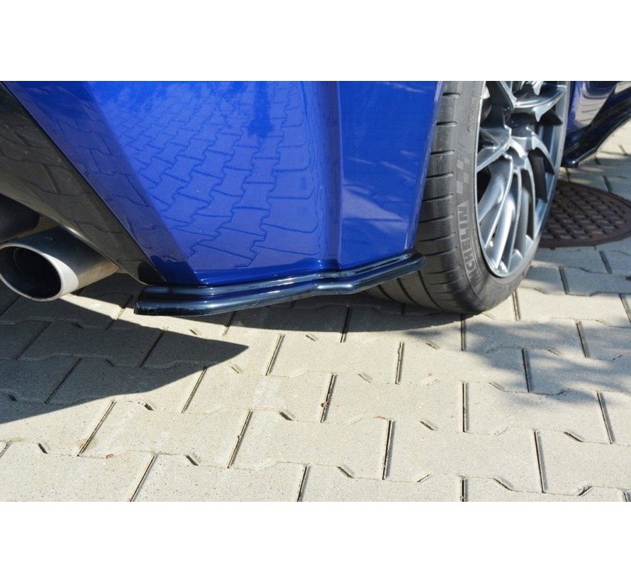 Maxton Design REAR SIDE SPLITTERS Lexus RC F