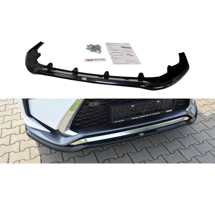 Maxton Design FRONT SPLITTER V.1 Lexus RX Mk4 F-Sport