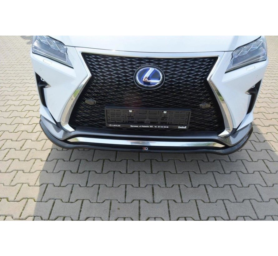 Maxton Design FRONT SPLITTER V.1 Lexus RX Mk4 F-Sport