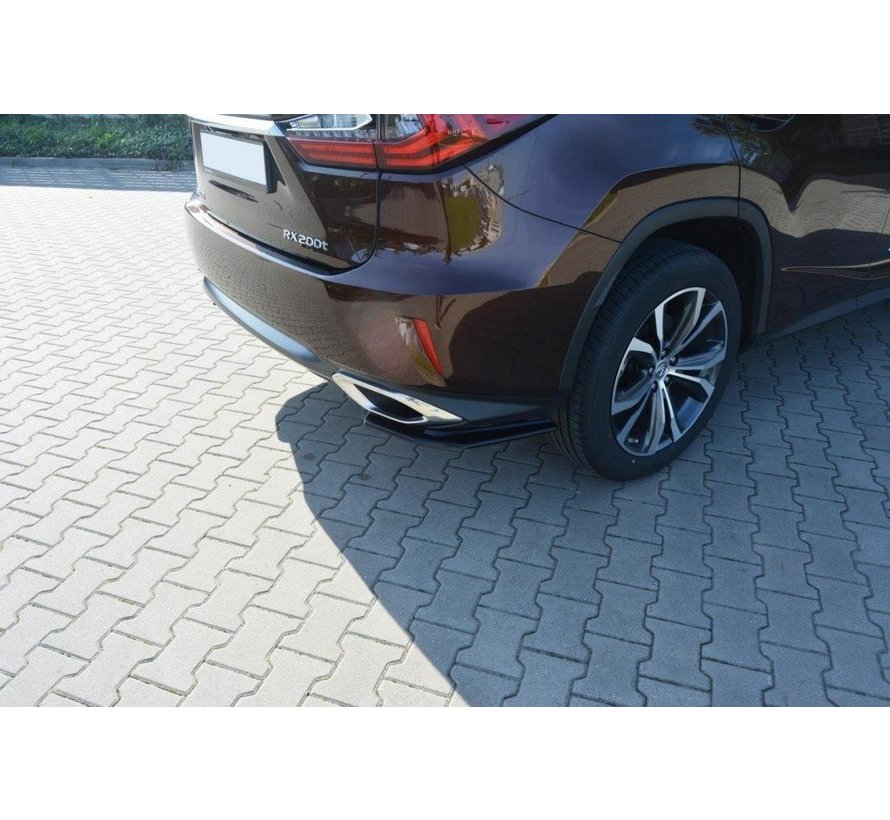 Maxton Design REAR SIDE SPLITTERS Lexus RX Mk4 T