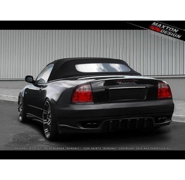 Maxton Design Maxton Design REAR BUMPER MASERATI 4200 GT SPYDER & COUPE