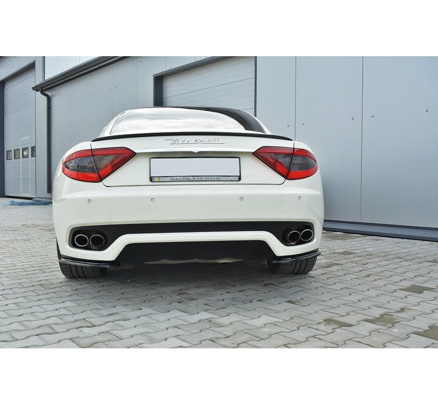 Maxton Design REAR SIDE SPLITTERS MASERATI GRANTURISMO 2007-2011