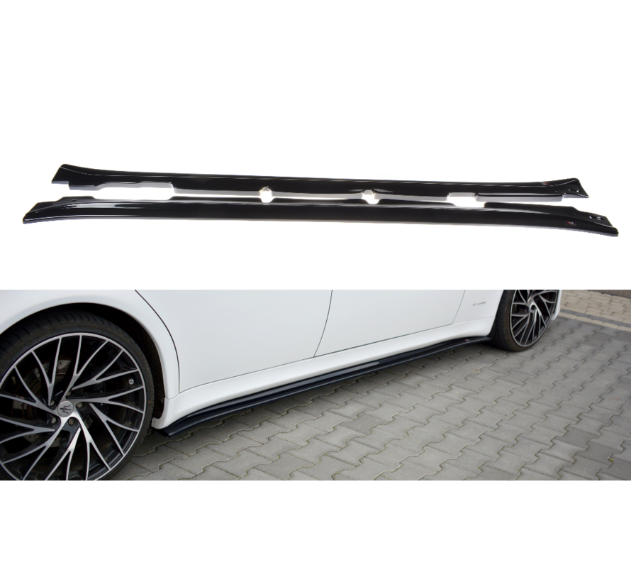 Maxton Design SIDE SKIRTS DIFFUSERS MASERATI QUATTROPORTE MK5 FACELIFT