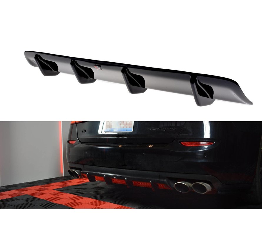 Maxton Design REAR DIFFUSER  MASERATI QUATTROPORTE MK.6 PREFACE