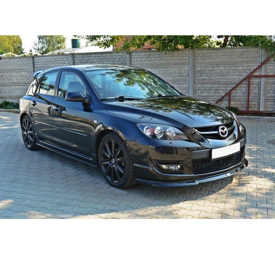 Maxton Design SIDE SKIRTS DIFFUSERS MAZDA 3 MPS MK1 (PREFACE)