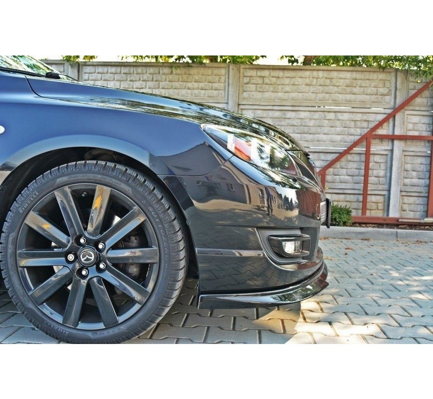 Maxton Design FRONT SPLITTER MAZDA 3 MPS MK1 (PREFACE)