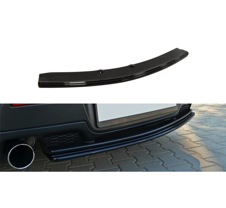 Maxton Design CENTRAL REAR DIFFUSER MAZDA 3 MPS MK1 PREFACE (without vertical bars)