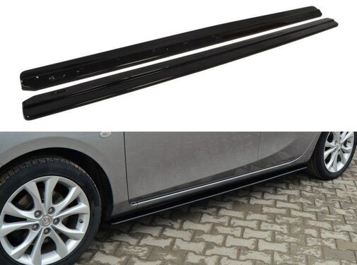 Maxton Design Maxton Design SIDE SKIRTS DIFFUSERS MAZDA 3 MK2 SPORT (PREFACE)