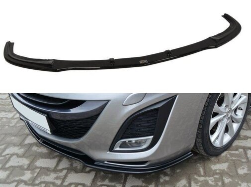 Maxton Design Maxton Design FRONT SPLITTER MAZDA 3 MK2 SPORT (PREFACE)