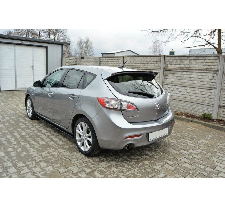 Maxton Design SPOILER CAP MAZDA 3 MK2 SPORT (PREFACE)