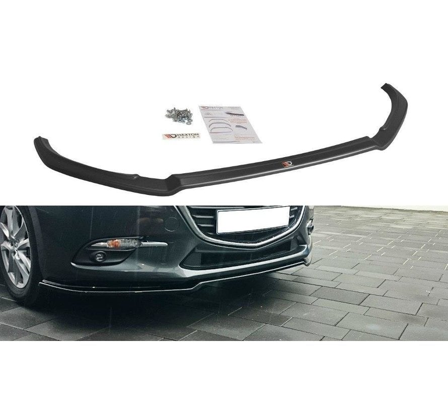 Maxton Design FRONT SPLITTER v.1 Mazda 3 BN (Mk3) Facelift