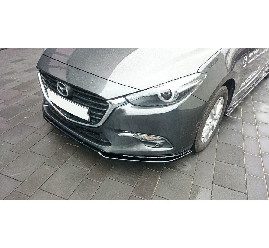 Maxton Design FRONT SPLITTER v.1 Mazda 3 BN (Mk3) Facelift