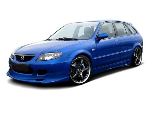 Maxton Design Maxton Design FRONT BUMPER SPOILER (AFTER FACELIFTING) MAZDA 323F (BJ)