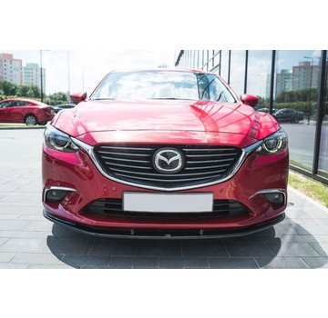 Maxton Design Maxton Design FRONT SPLITTER V.1 Mazda 6 GJ (Mk3) Facelift