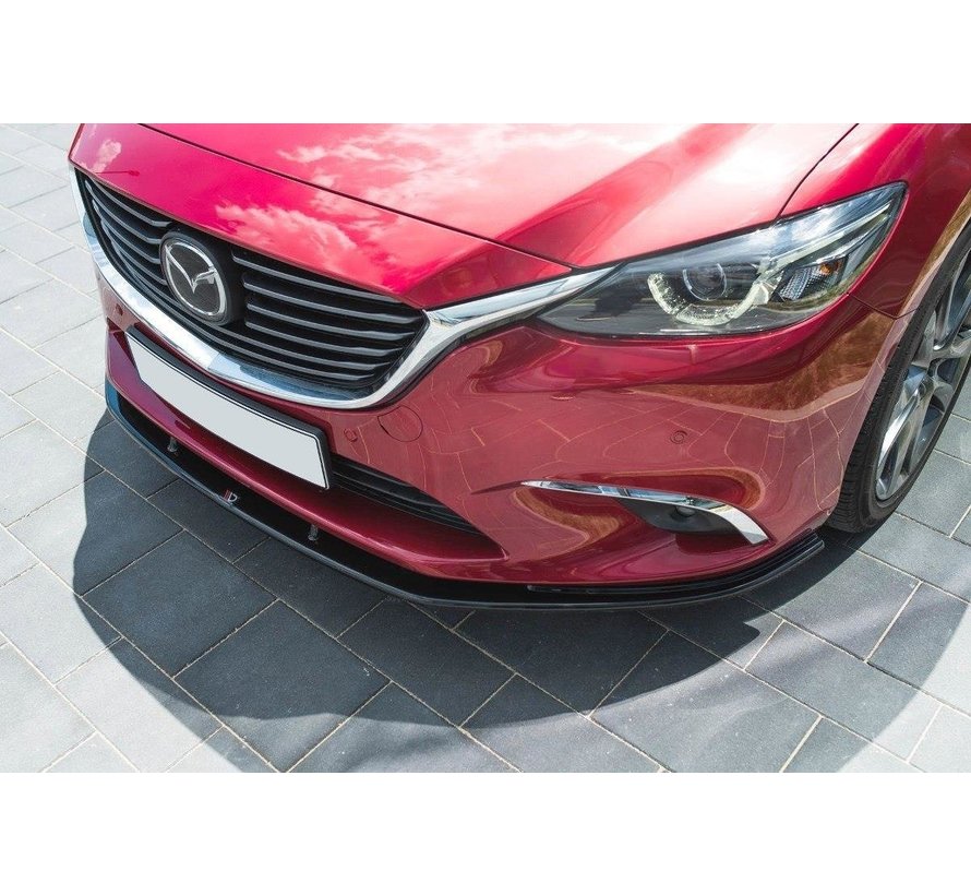 Maxton Design FRONT SPLITTER V.1 Mazda 6 GJ (Mk3) Facelift