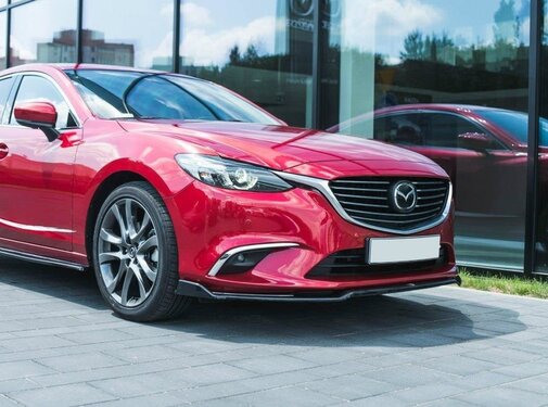 Maxton Design Maxton Design FRONT SPLITTER V.2 Mazda 6 GJ (Mk3) Facelift