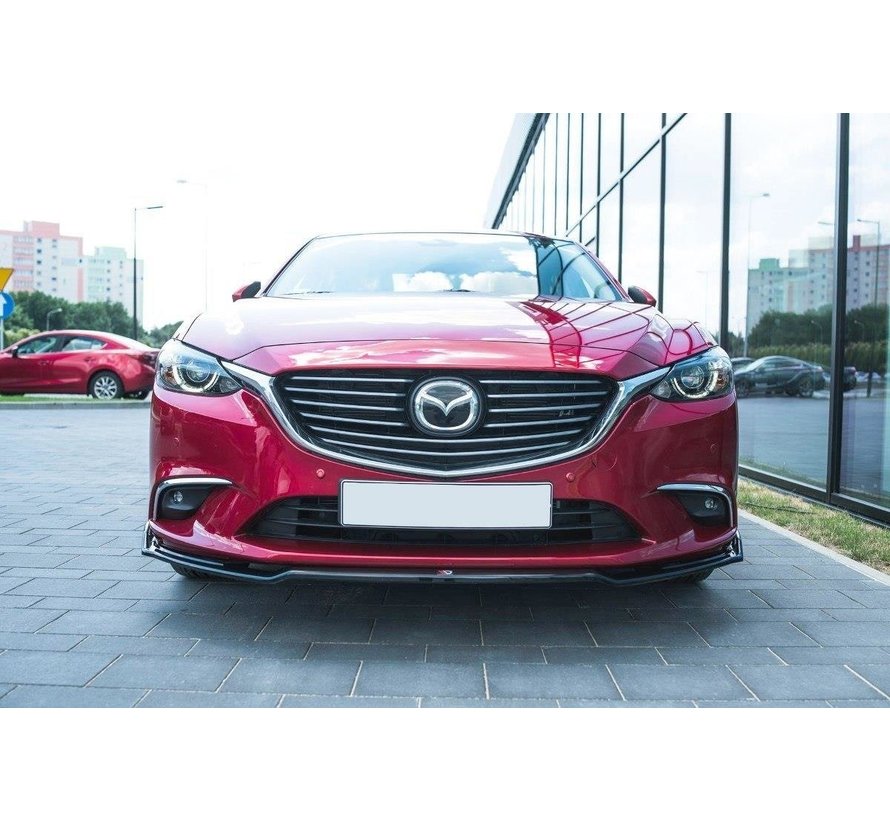 Maxton Design FRONT SPLITTER V.2 Mazda 6 GJ (Mk3) Facelift