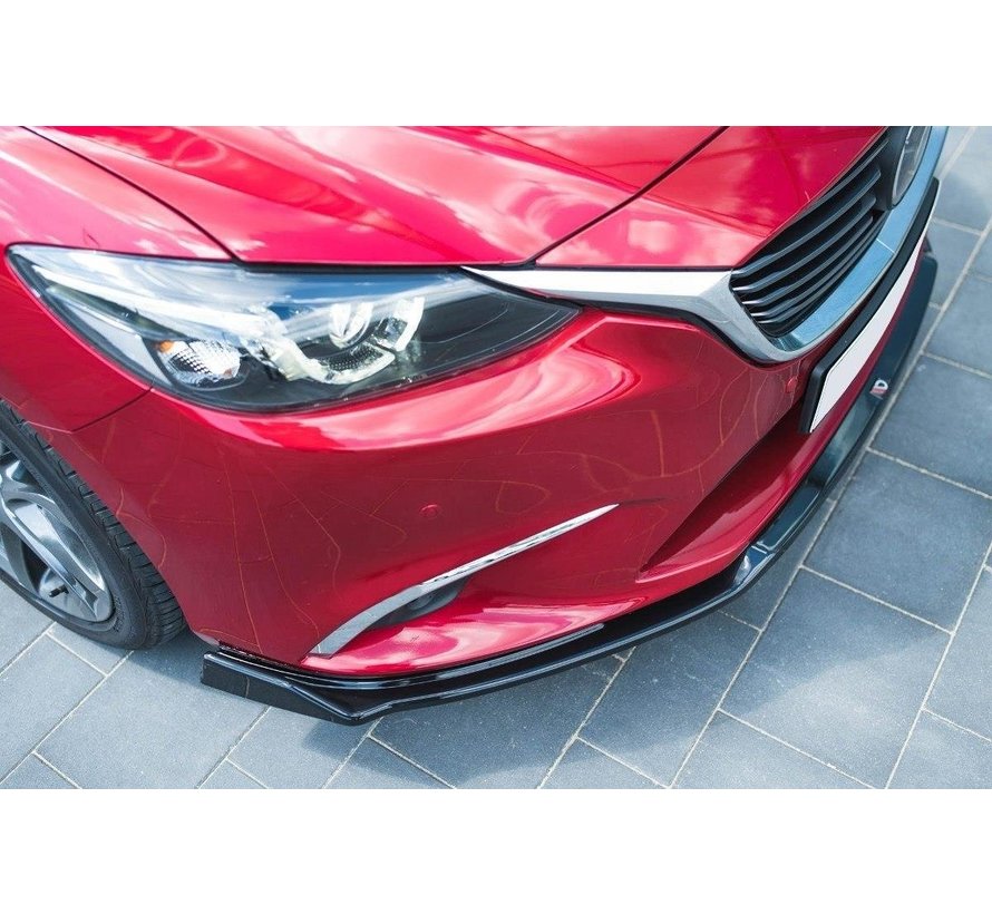 Maxton Design FRONT SPLITTER V.2 Mazda 6 GJ (Mk3) Facelift