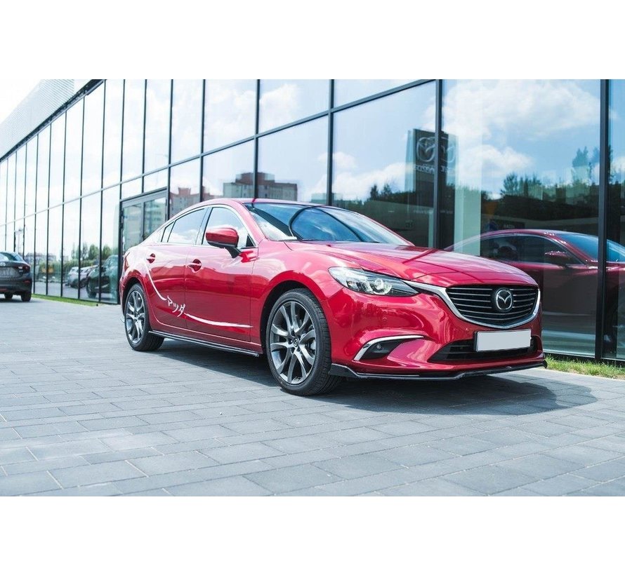 Maxton Design FRONT SPLITTER V.2 Mazda 6 GJ (Mk3) Facelift