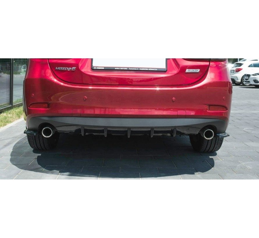 Maxton Design REAR SIDE SPLITTERS Mazda 6 GJ (Mk3) Facelift